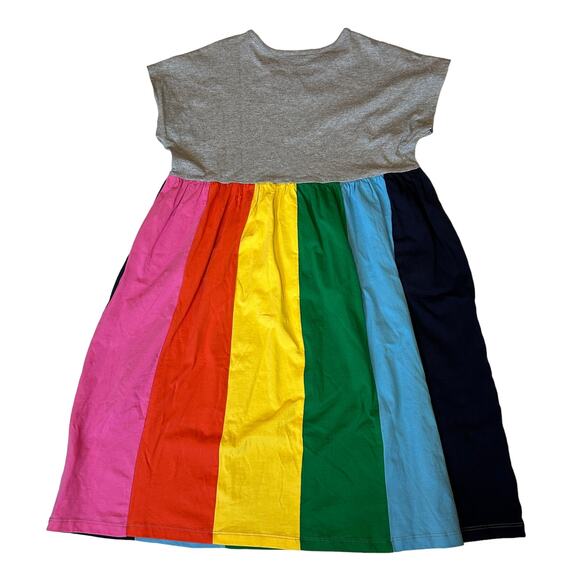Hanna Andersson Rainbow Swing Dress 160 - Picture 6 of 7
